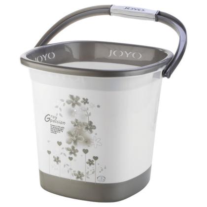 Joyo Better Home Grey Square Bucket 18 L