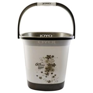 Joyo Better Home Grey Square Bucket 25 L