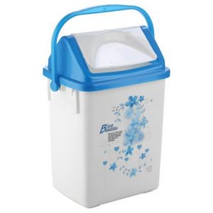Joyo Happy Home Printed Blue Dustbin