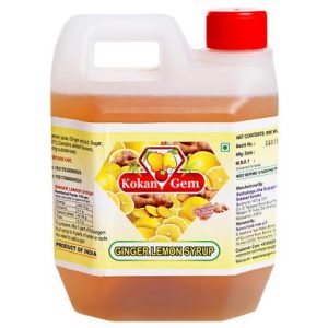 Kokan Gem Ginger Lemon Syrup 500 ml