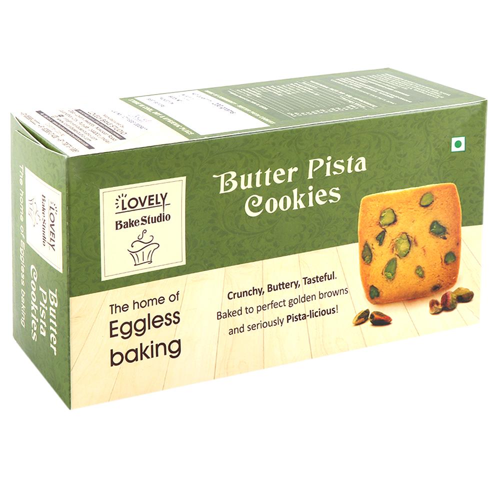 Lovely Bake Studio Butter Pista Cookies 200 g - Image 5