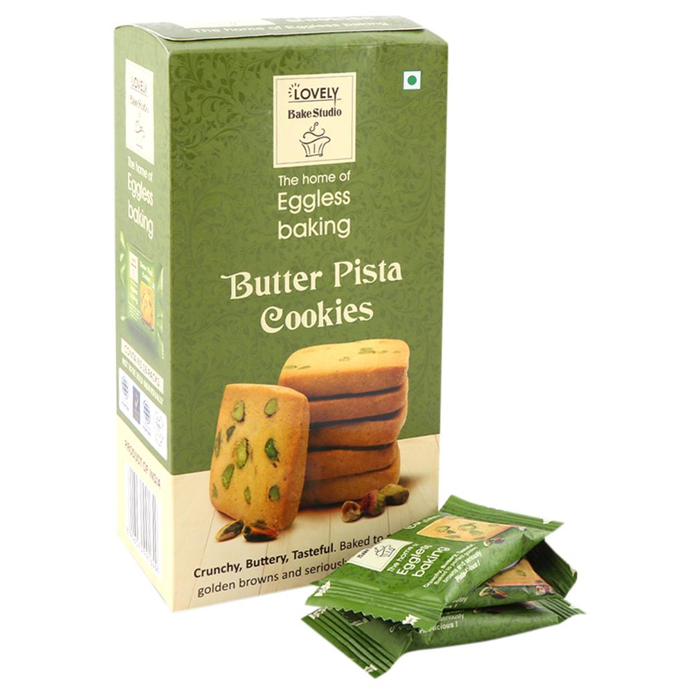 Lovely Bake Studio Butter Pista Cookies 200 g - Image 6