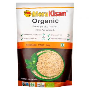 MeraKisan Organic Toor / Arhar Dal 1 kg