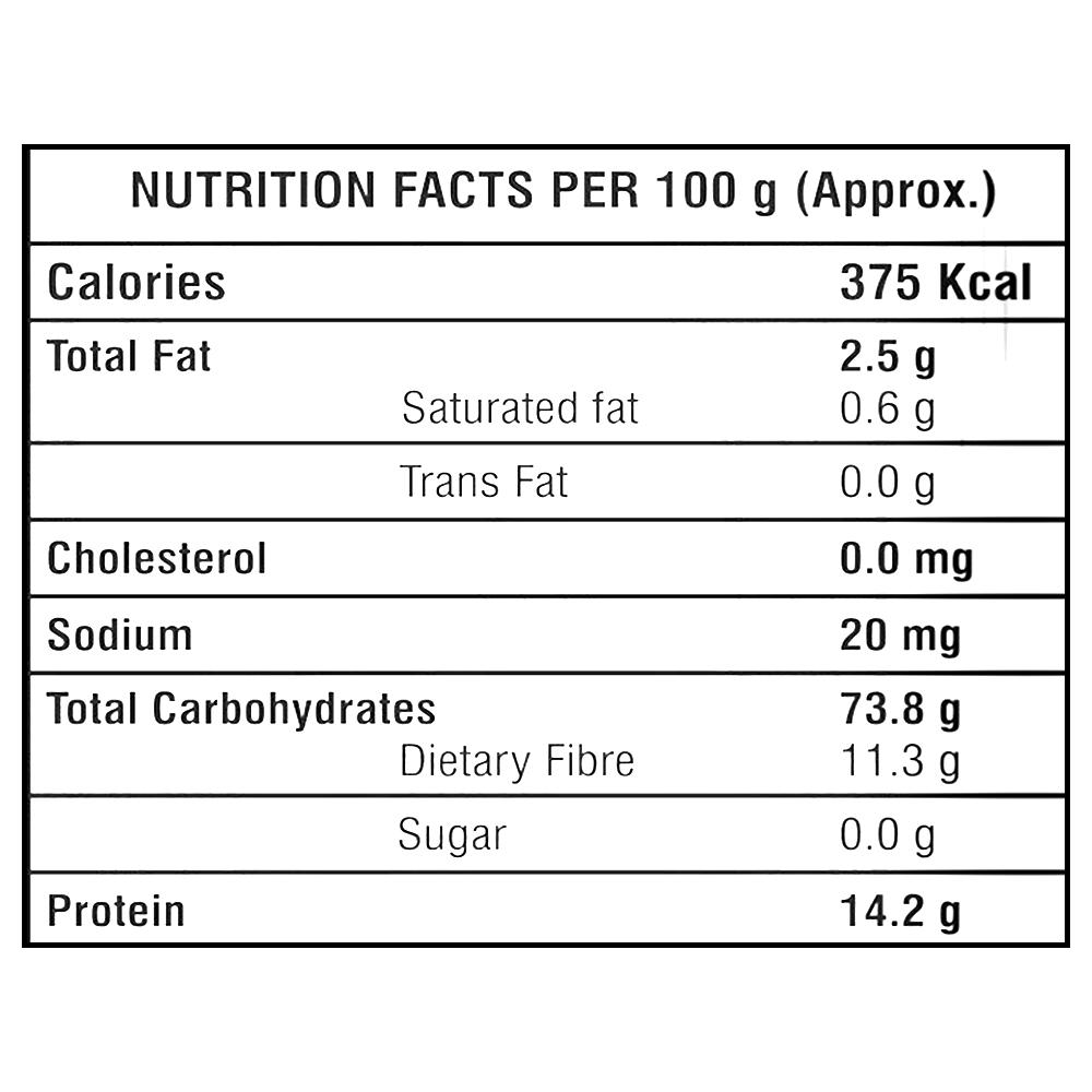 Nutrapoorna Multigrain Wheat Atta 1 kg - Image 2