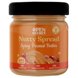 Open Secret Nutty Spread Spicy Peanut Butter 305g