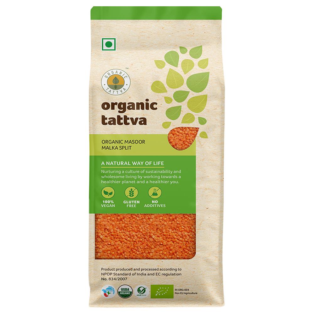 Organic Tattva Organic Malka Masoor Dal 500 g