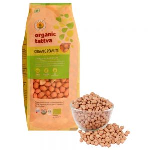 Organic Tattva Raw Peanuts / Groundnuts 500 g