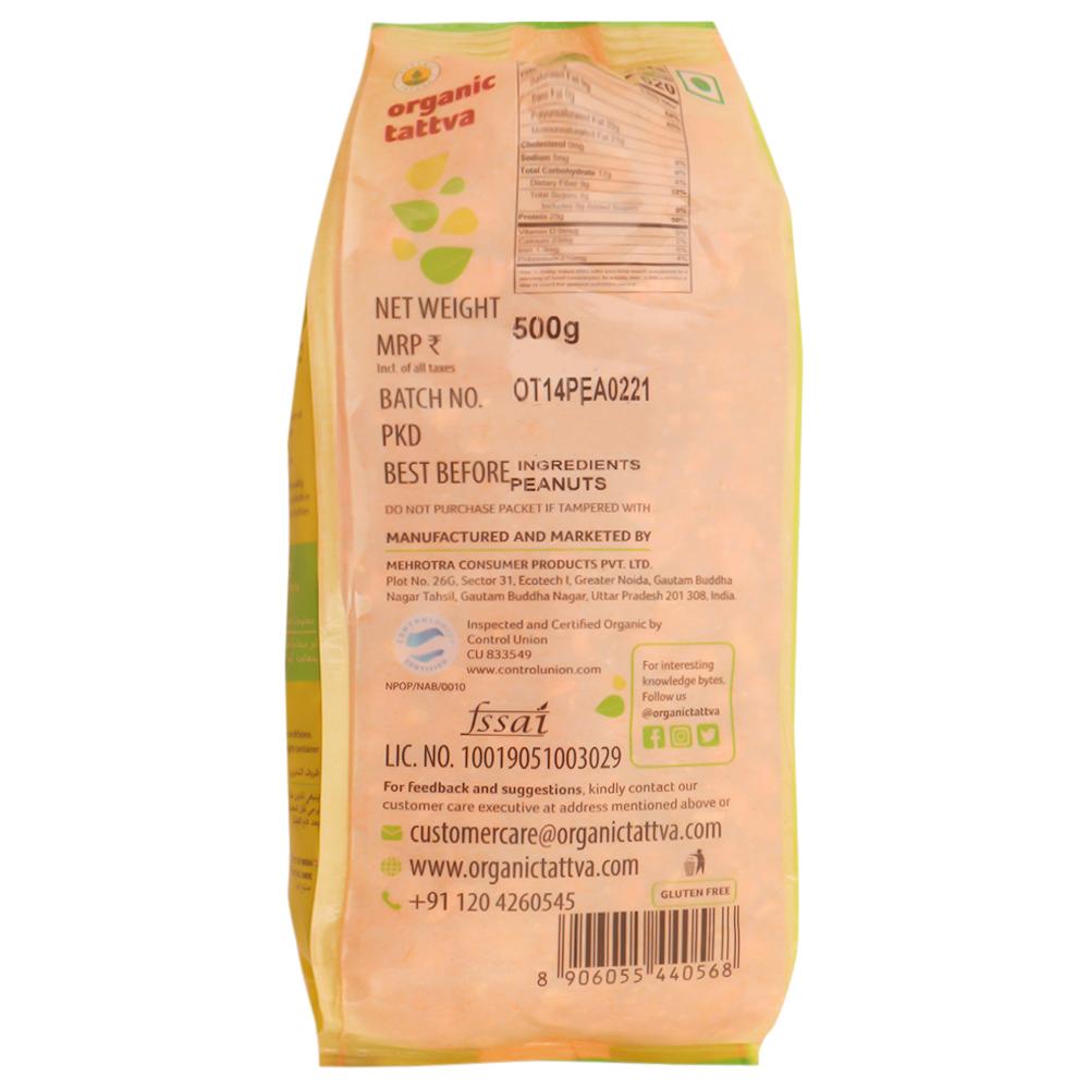 Organic Tattva Raw Peanuts / Groundnuts 500 g - Image 4