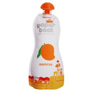 Paper Boat Aamras Mango Drink 250 ml (Pouch)