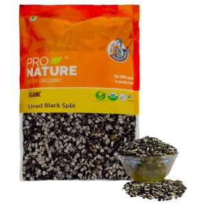 Pro Nature Organic Black Spilt Chilka Urad 500 g