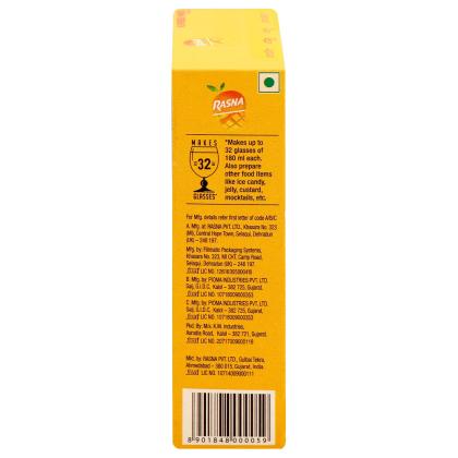 Rasna Alphonso Mango Instant Drink Powder 32 Serving - Image 3