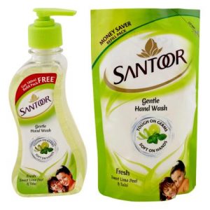 Santoor Fresh Handwash (215 + 180) ml