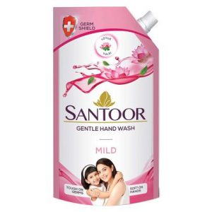 Santoor Mild Lotus & Tulsi Gentle Hand Wash 750 ml