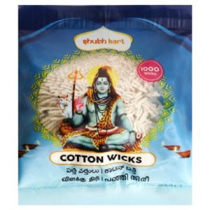 Shubhkart Cotton Wicks 1000 pcs 28 g
