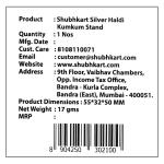 Shubhkart Silver Haldi Kumkum Stand - Image 5