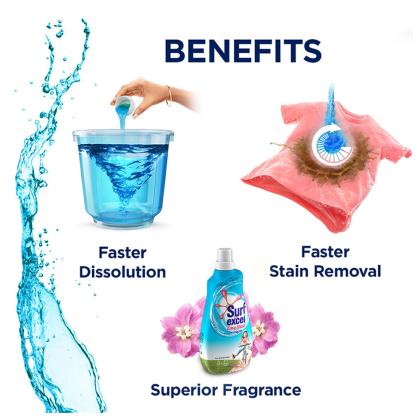 Surf Excel Easy Wash Liquid Detergent 1 L - Image 7