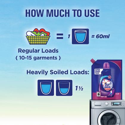 Surf Excel Matic Front Load Liquid Detergent 2 L - Image 4