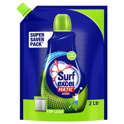 Surf Excel Matic Top Load Liquid Detergent 2 L - Image 2