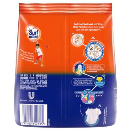 Surf Excel Quick Wash Detergent Powder 500 g - Image 10