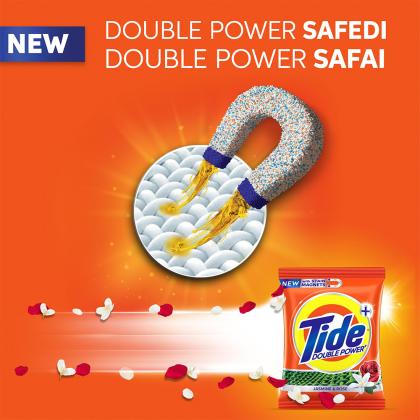 Tide Plus Jasmine & Rose Detergent Powder 6 kg (Get Extra 2 kg Free) - Image 5