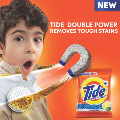 Tide Plus Lemon & Mint Detergent Powder 1 kg - Image 8