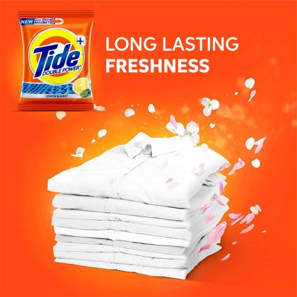 Tide Plus Lemon & Mint Detergent Powder 1 kg - Image 3