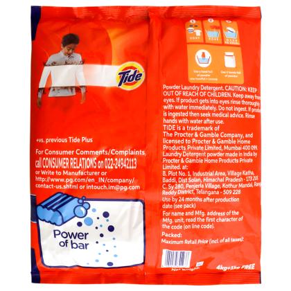 Tide Plus Lemon & Mint Detergent Powder 1 kg - Image 8