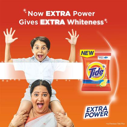 Tide Plus Lemon & Mint Detergent Powder 1 kg - Image 7