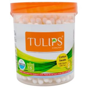 Tulips Cotton Buds 100 pcs