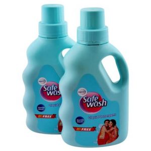 Wipro Safewash Liquid Detergent 500 g (Buy 1 Get 1 Free)