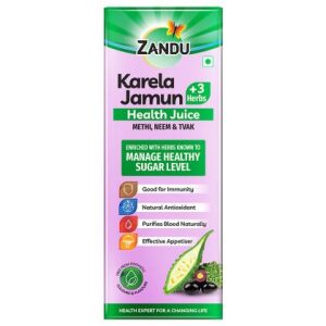 Zandu Karela Jamun Health Juice 1 L