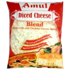 Amul Blend Diced Cheese 200 g (Pack)