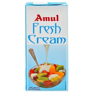 Amul Fresh Cooking Cream 1 L (Tetra Pak)