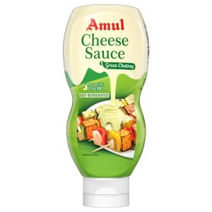 Amul Green Chutney Cheese Sauce 200 g (Squeeze Bottle)