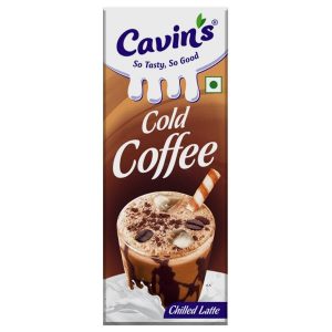Cavin's Cold Coffee Flavoured Milk 180 ml (Tetra Pak)