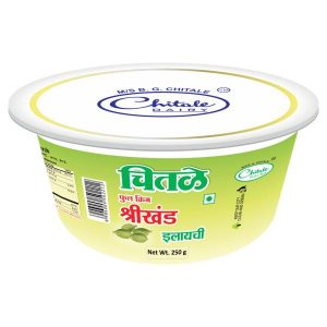 Chitale Elaichi Full Cream Shrikhand 250 g (Container)