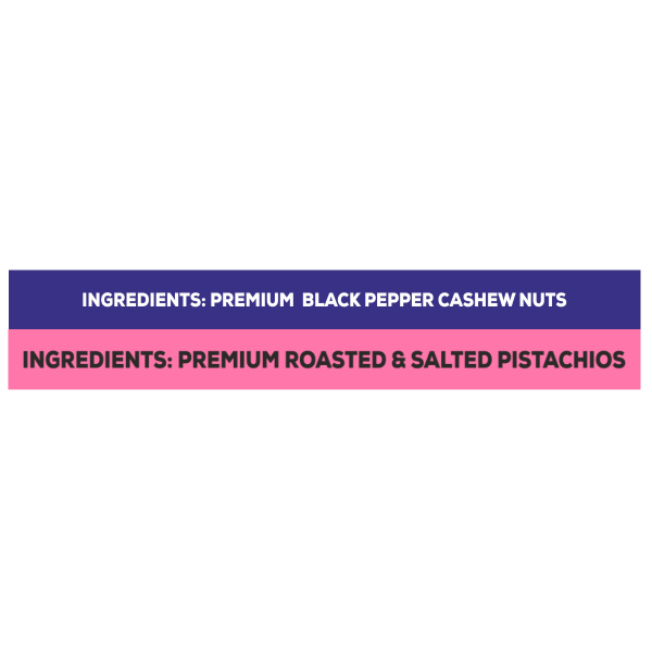 D'Nature Fresh Dry Fruits Combo Pack(Black Pepper Cashew, Pista) 250g Jar Each - Image 4