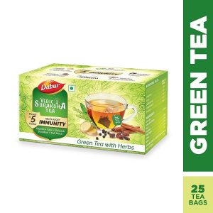 Dabur Vedic Suraksha Green Tea 25 Pcs