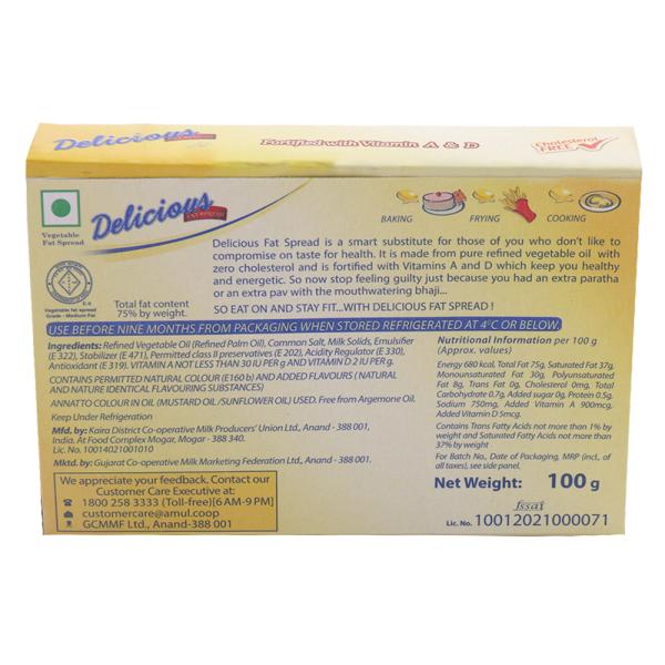 Delicious Fat Spread 100 g (Carton) - Image 2