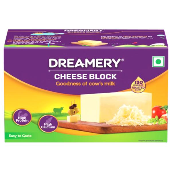 Dreamery Cheese Block 200 g (Carton)