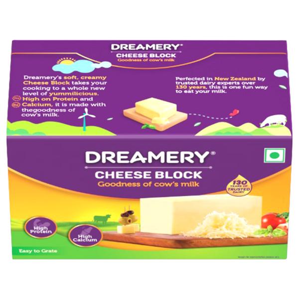 Dreamery Cheese Block 200 g (Carton) - Image 2