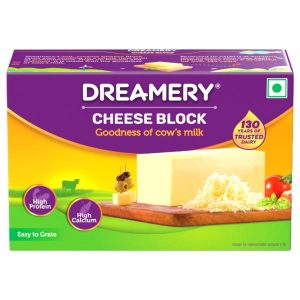 Dreamery Cheese Block 400 g (Carton)