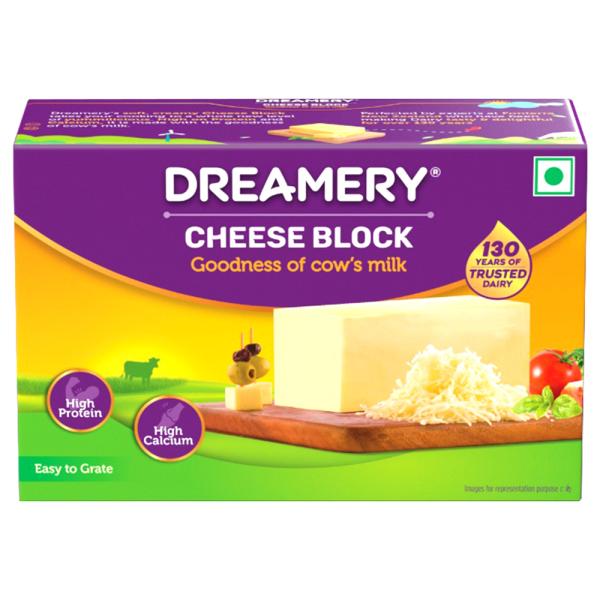 Dreamery Cheese Block 400 g (Carton)