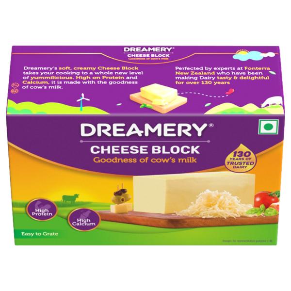 Dreamery Cheese Block 400 g (Carton) - Image 2