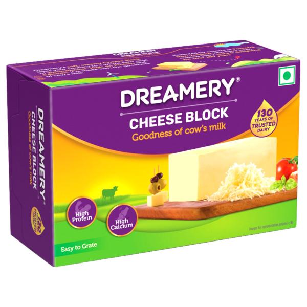 Dreamery Cheese Block 400 g (Carton) - Image 3