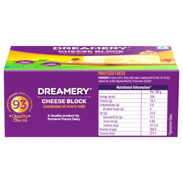 Dreamery Cheese Block 400 g (Carton) - Image 6