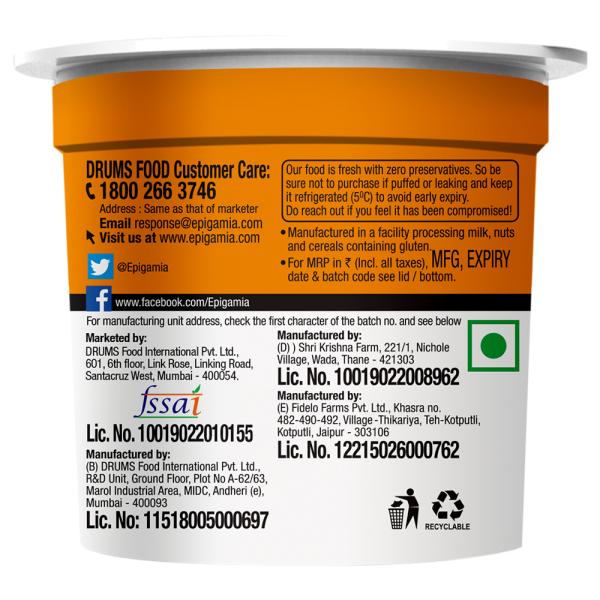 Epigamia Mango Greek Yogurt 90 g (Cup) - Image 3