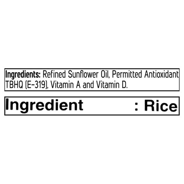 Fortune Sunlite Refined Sunflower Oil 5 L + Fortune Everyday Basmati Rice 5 kg (Combo Pack) - Image 4