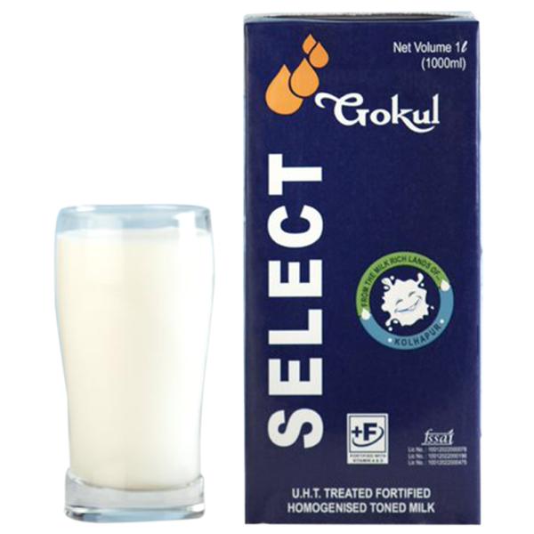 Gokul Select Toned Milk 1 L (Tetra Pak) - Image 5