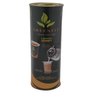 Greenfit Lemon Green Tea Cups 15 pcs